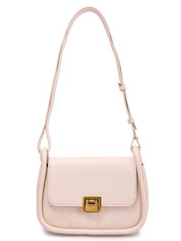 London Rag - White Faux Leather Handbag