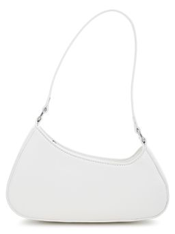 London Rag - White Asymmetrical Handbag