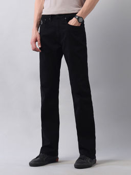 U.S. Polo Assn. Denim Co. - Mens Connor Bootcut Stay Black Jeans Black