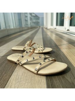 Bowtoes - Cuba Nude Flats Solid