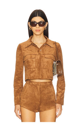 Amanda Uprichard - x REVOLVE Lucas Suede Jacket