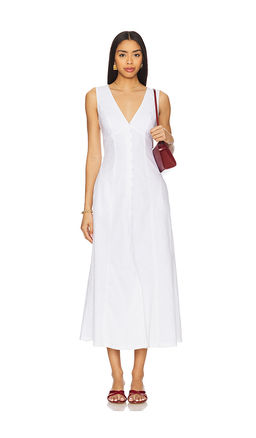 Bardot - x REVOLVE Cordelia Linen Midi Dress