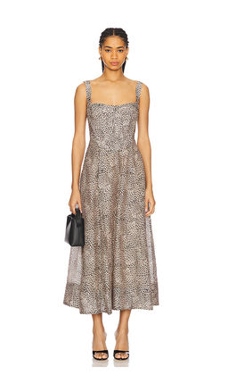 Bardot - Lilah Corset Midi Dress