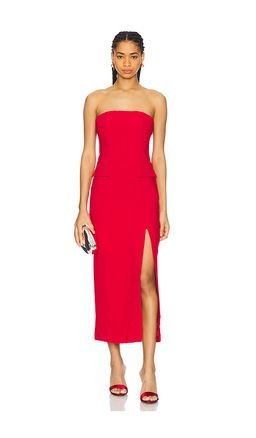 Bardot - NIKKI STRAPLESS MIDI DRESS