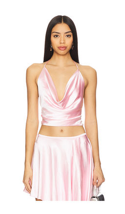 Bardot - Andreama Satin Halter Top