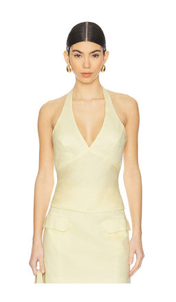 Bardot - Paola Halter Linen Top