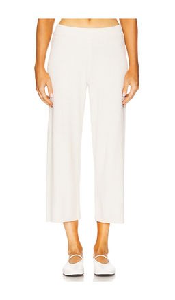 Barefoot Dreams - CozyChic Ulra Light Side Stripe Crop Pant