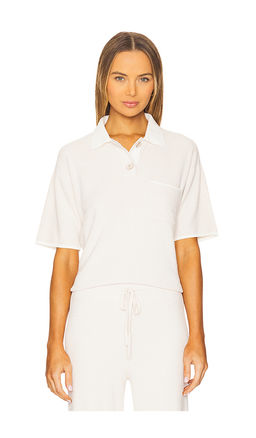 Barefoot Dreams - CozyChic Ulra Light Rolled Edge Short Sleeve