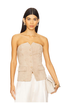 CAMI NYC - Zamora Suede Corset