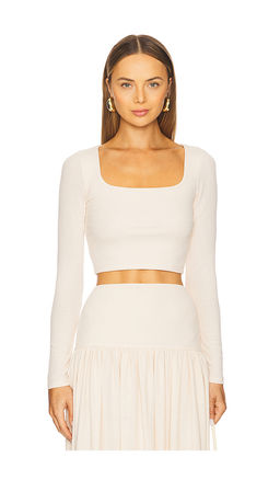 Elodie - Cleo Cropped Knit Top