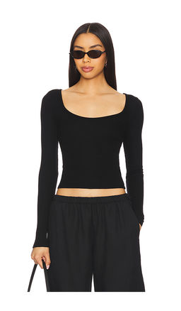 Enza Costa - Silk Knit Ballet Top