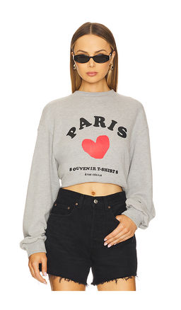 etre cecile - Paris Souvenir Boyfriend Sweatshirt
