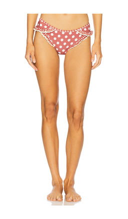 For Love & Lemons - Denim Dot Bikini Bottom