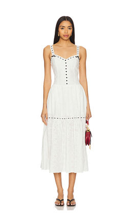 Frankies Bikinis - X Bella Hadid Bishop Midi Dress