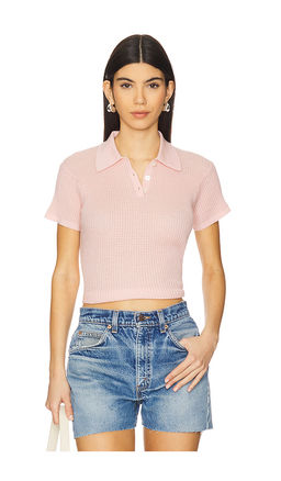 Guest In Residence - Shrunken Cashmere Polo T-shirt