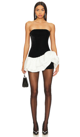 Nbd - Ella Strapless Ruffle Dress