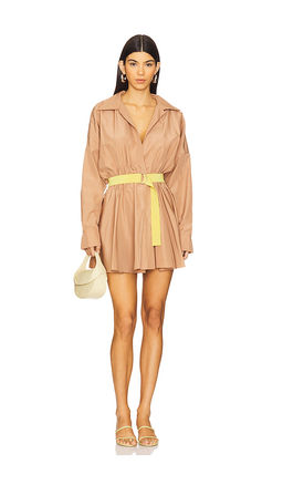 Norma Kamali - Super Oversized Shirt Mini Dress