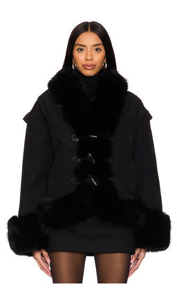 Ow Collection - Kyoto Faux Fur Bomber Jacket