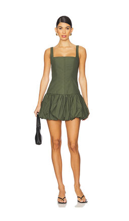 Shona Joy - Maiori Square Neck Bubble Mini Dress