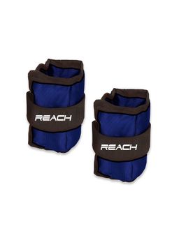 Reach - Adjustable Ankle Weights Wrist Weights for Men and Women for Fitness (25kg, Blue)