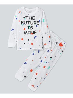 Be Awara - Full Sleeves Cotton T-shirt & Track Pants (Set of 2)