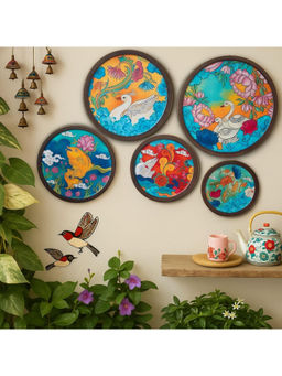 Ritualistic - Kerala Mural Wall Sculpture For Home Decoration Wall Decor Items