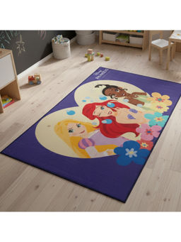 Athom Living - Disney Princess Kids Carpet, 3X5 Ft Anti-Skid Backing Perfect For Kids Bedroom