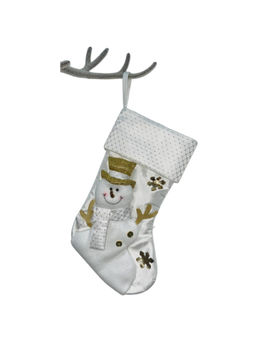 Hamster London - Holy Stocking Snowman White
