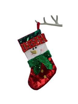 Hamster London - Holy Stocking Gingerbread Red & Green