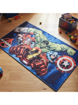 Athom Living - Marvel Avengers Kids Carpet, 3X5 Ft Anti-Skid Backing Perfect For Kids Bedroom