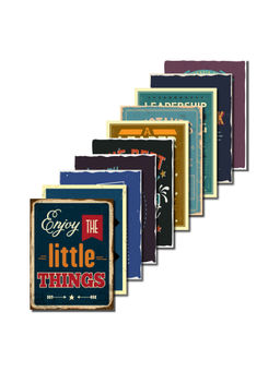 ARTCREST - Mindset Inspire Motivational Posters Unframed Wall Art