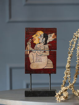 Revive Home - Wooden Shiva Panel