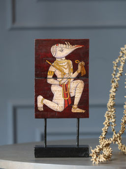 Revive Home - Wooden Ganesha Panel