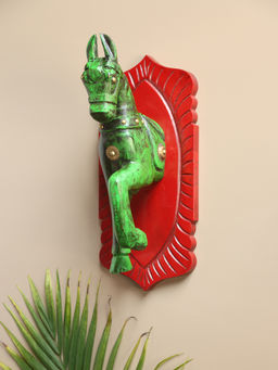Revive Home - Multi-Color Painted Wall Horse
