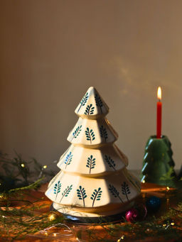 WEAVING HOMES - Christmas Tree - White