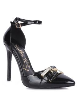 London Rag - Embellished Black Heels