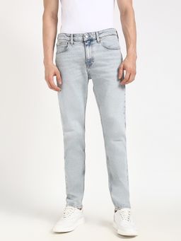 Calvin Klein - Straight Fit Blue Casual Jeans