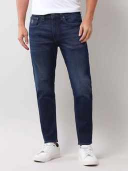 U.S. Polo Assn. Denim Co. - Straight Fit Blue Cotton Jeans