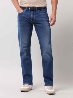 U.S. Polo Assn. Denim Co. - Blue Solid Cotton Jeans