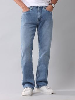 U.S. Polo Assn. Denim Co. - Solid Light Blue Cotton Jeans