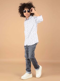 CRIMSOUNE CLUB - Boy'S Grey Straight Jean