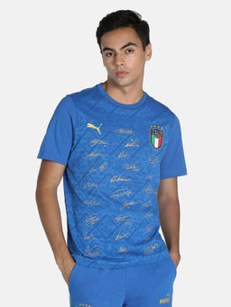 Puma - Figc Signature Winner Tee Men Blue T-shirt