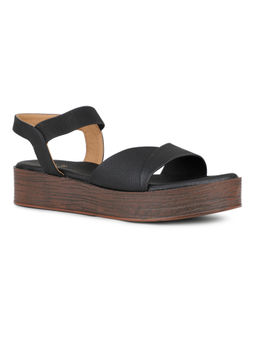 Inc.5 - Womens Black Solid Round Toe Casual Sandals
