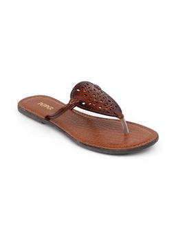 PEPPER - Rust Casual Flats