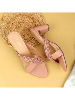 LAZERA SHOES - Women Pink Block Heels