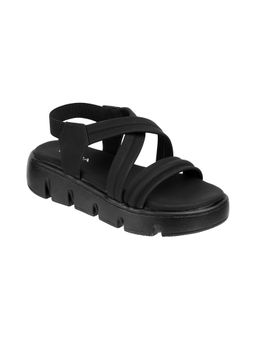 LAZERA SHOES - Women Black Platform Heels