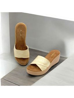 LAZERA SHOES - Women Beige Wedge Heels