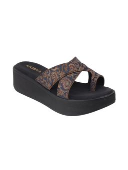 LAZERA SHOES - Women Black Platform Heels