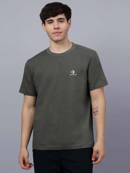 Converse - Men Grey Star Chevron T-Shirt