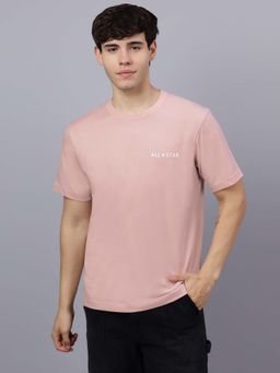 Converse - Men Pink T-Shirt